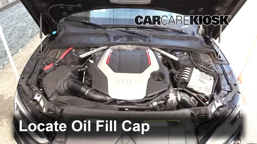 2019 Audi S5 Prestige 3.0L V6 Turbo Coupe Oil